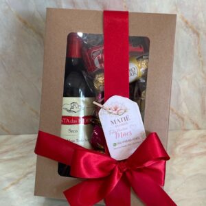 Box Elegance com Vinho