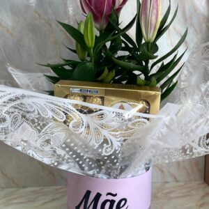 Box Encanto de Mãe com Lírio