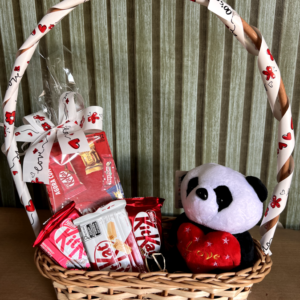 Cesta Panda Apaixonado