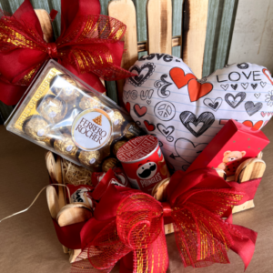 Cesta Love & Ferrero