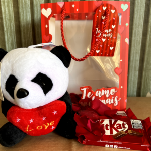 Sacola Panda do Amor